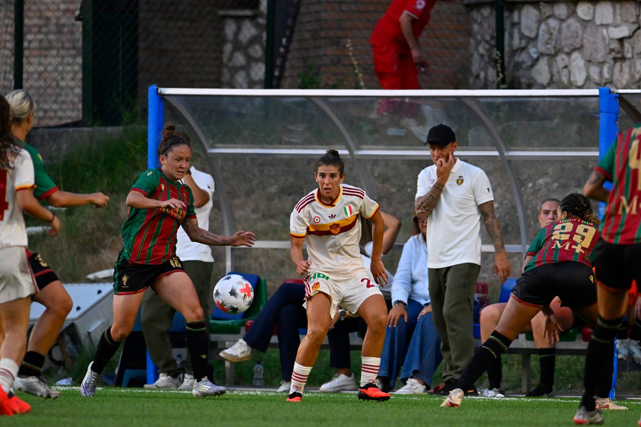 NARNI, ITALY - AUGUST 22:  on August 22, 2026 in Narni, Italy. (Photo by AS Roma/AS Roma via Getty Images)