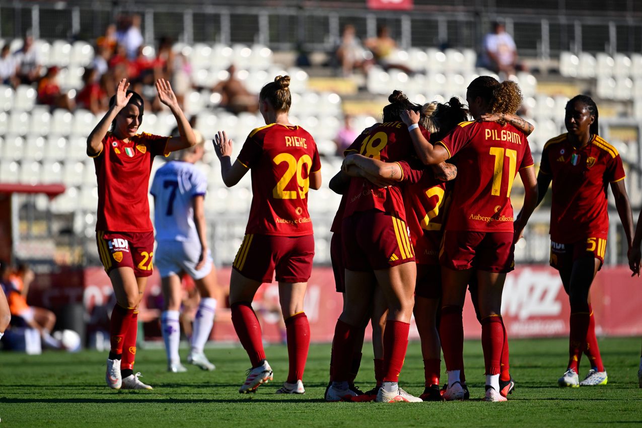 ROME, ITALY - SEPTEMBER 5:  on September 5, 2026 in Rome, Italy. (Photo by AS Roma/AS Roma via Getty Images)