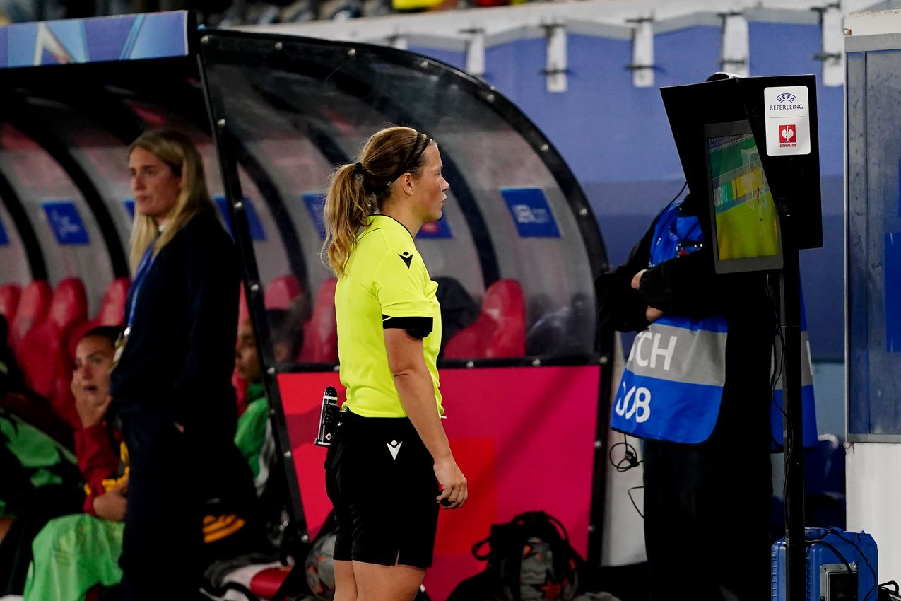 LEUVEN, BELGIUM - SEPTEMBER 23:  during the UEFA Women's Champions League 2026/27 League Phase MD1 match between OH Leuven and AS Roma at Stadium Den Dreef on September 23, 2026 in Leuven, Belgium. (Photo by AS Roma/AS Roma via Getty Images)