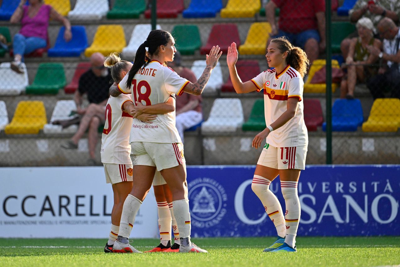 NARNI, ITALY - AUGUST 22:  on August 22, 2026 in Narni, Italy. (Photo by AS Roma/AS Roma via Getty Images)