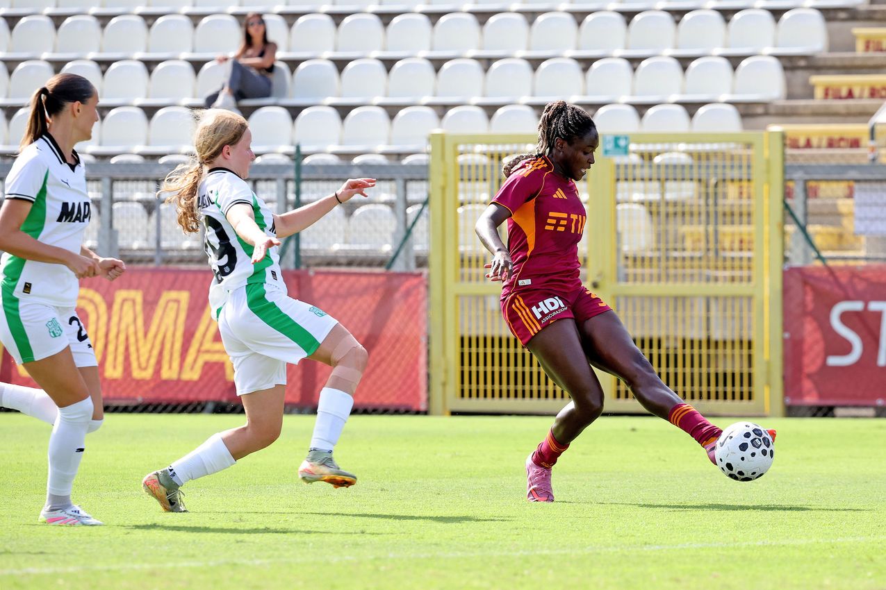 ROME, ITALY - SEPTEMBER 14:  on September 14, 2025 in Rome, Italy. (Photo by AS Roma/AS Roma via Getty Images)