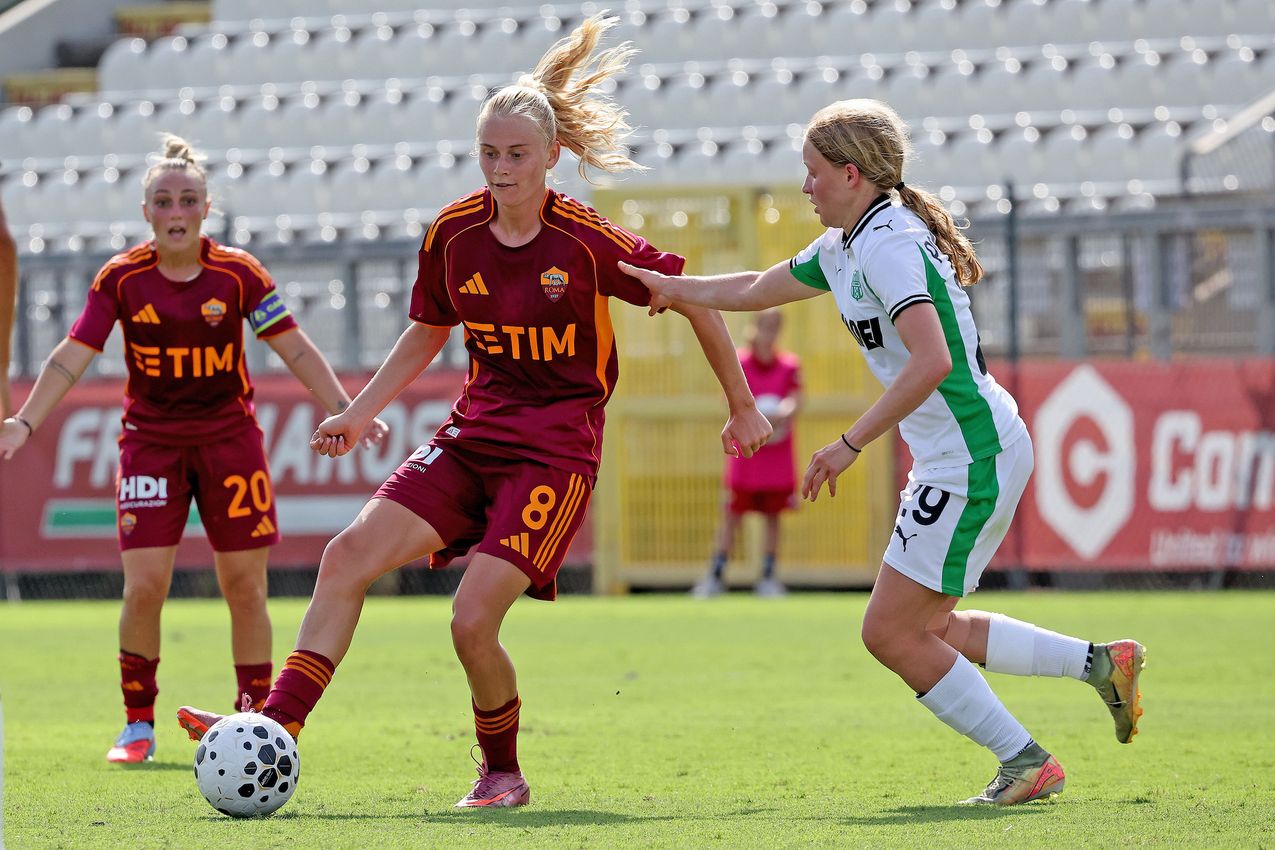 ROME, ITALY - SEPTEMBER 14:  on September 14, 2025 in Rome, Italy. (Photo by AS Roma/AS Roma via Getty Images)