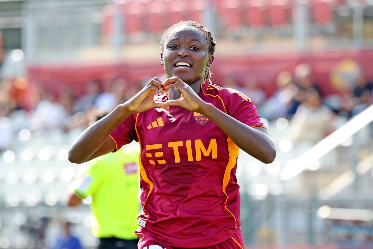 ROME, ITALY - SEPTEMBER 14:  on September 14, 2025 in Rome, Italy. (Photo by AS Roma/AS Roma via Getty Images)