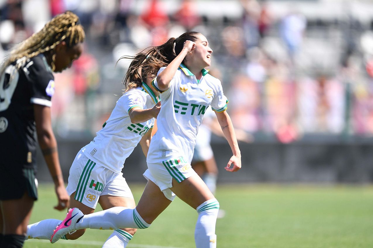 BIELLA, ITALY - APRIL 25:  at Stadio Comunale Vittorio Pozzo Lamarmora on April 25, 2026 in Biella, Italy. (Photo by AS Roma/AS Roma via Getty Images)