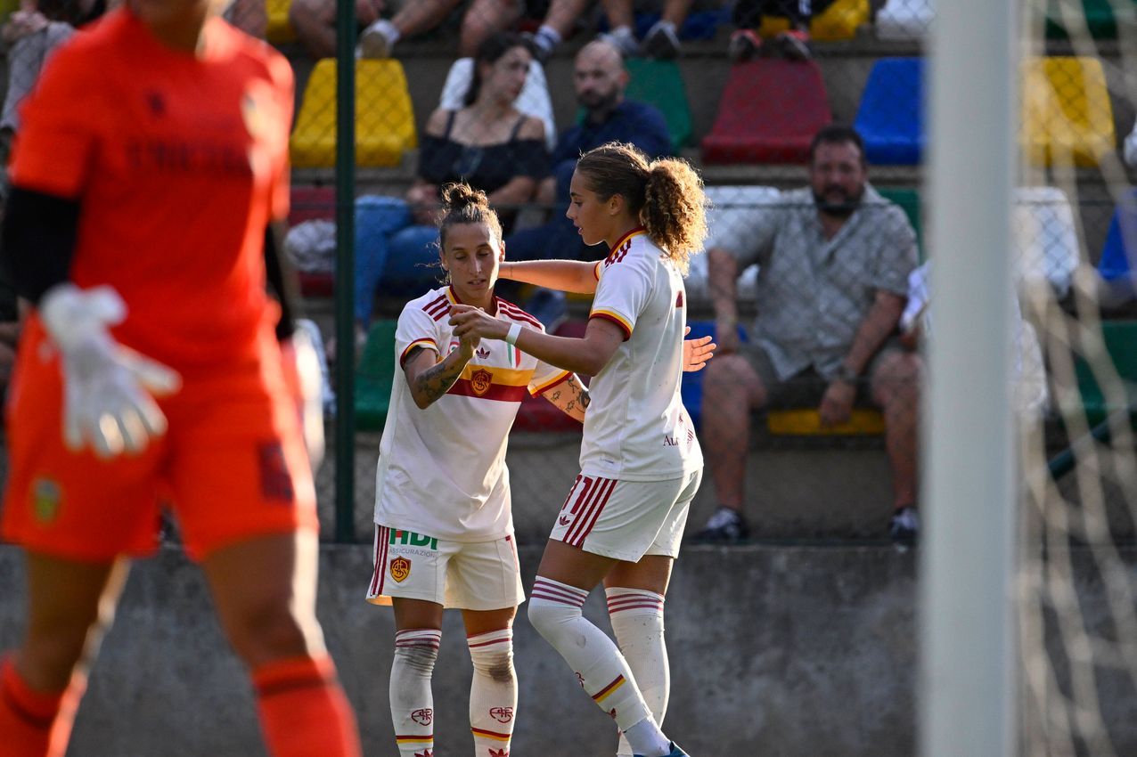 NARNI, ITALY - AUGUST 22:  on August 22, 2026 in Narni, Italy. (Photo by AS Roma/AS Roma via Getty Images)