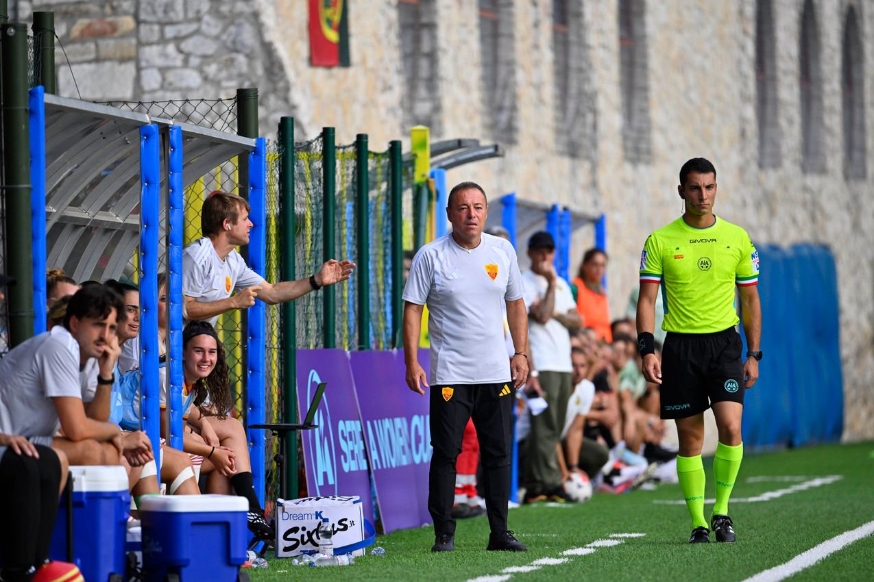 NARNI, ITALY - AUGUST 22:  on August 22, 2026 in Narni, Italy. (Photo by AS Roma/AS Roma via Getty Images)