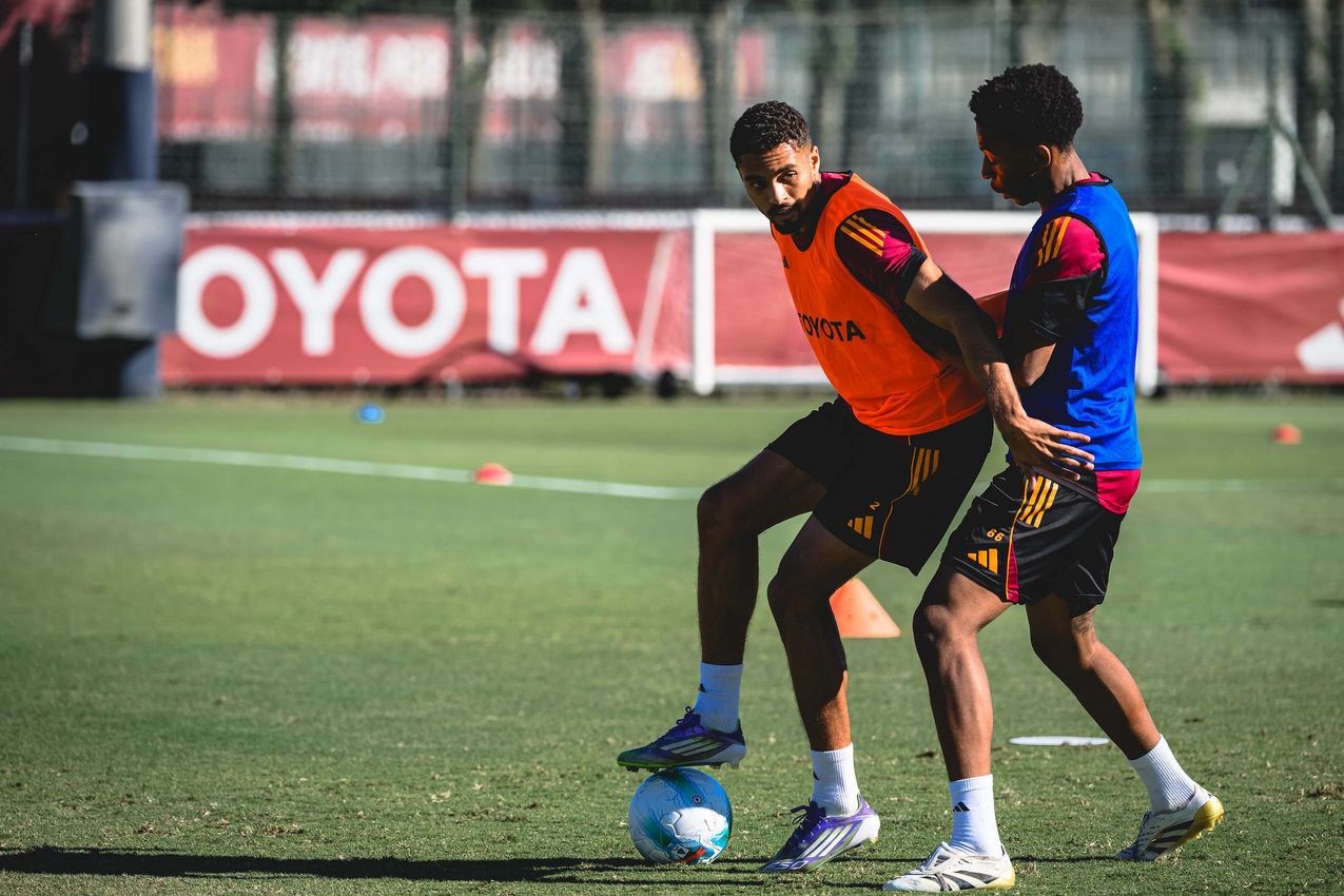 As Roma Gallery Image - Gallery: l'allenamento dell'8 ottobre