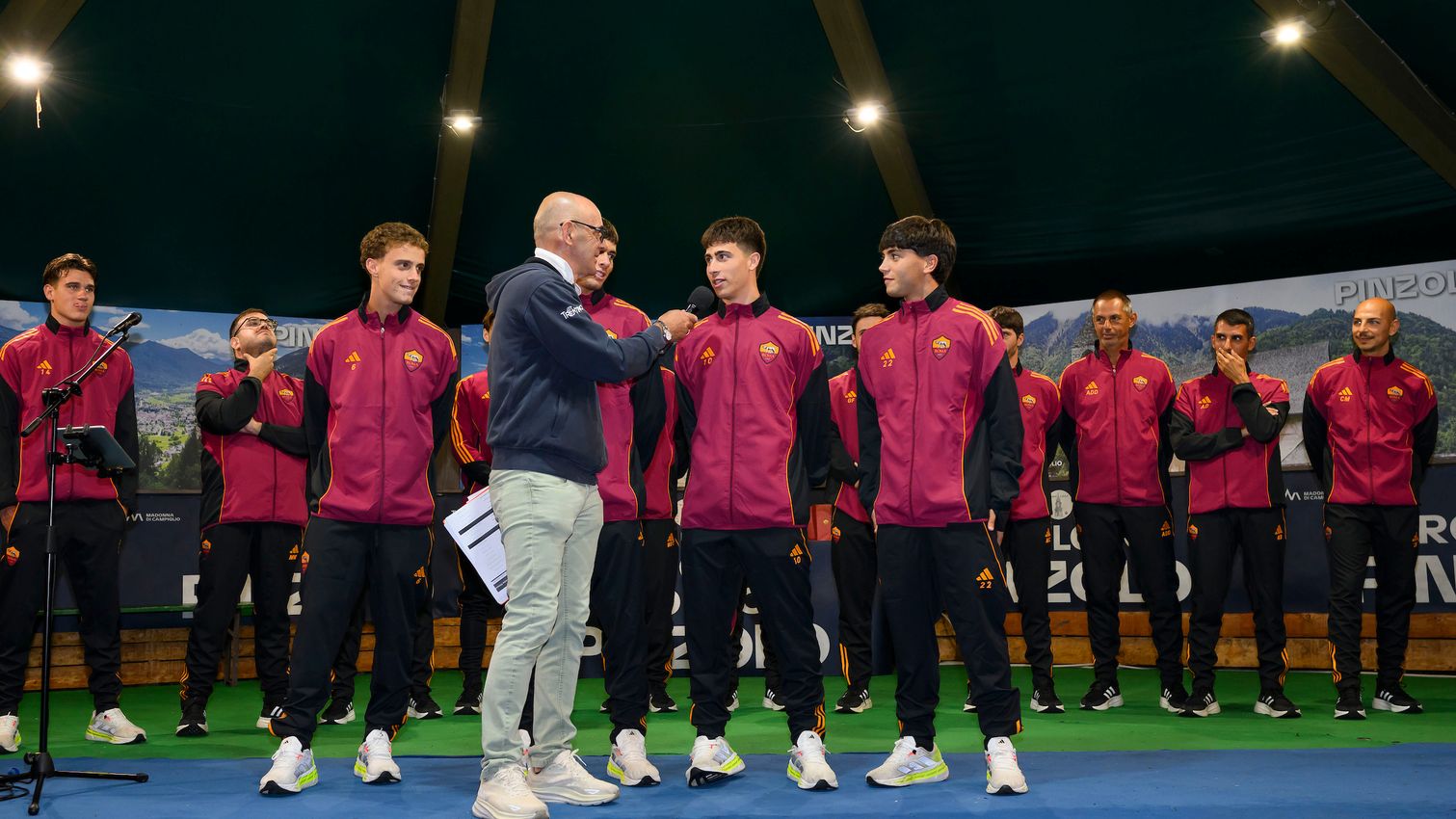 As Roma Gallery Image - Presentazione Primavera a Pinzolo