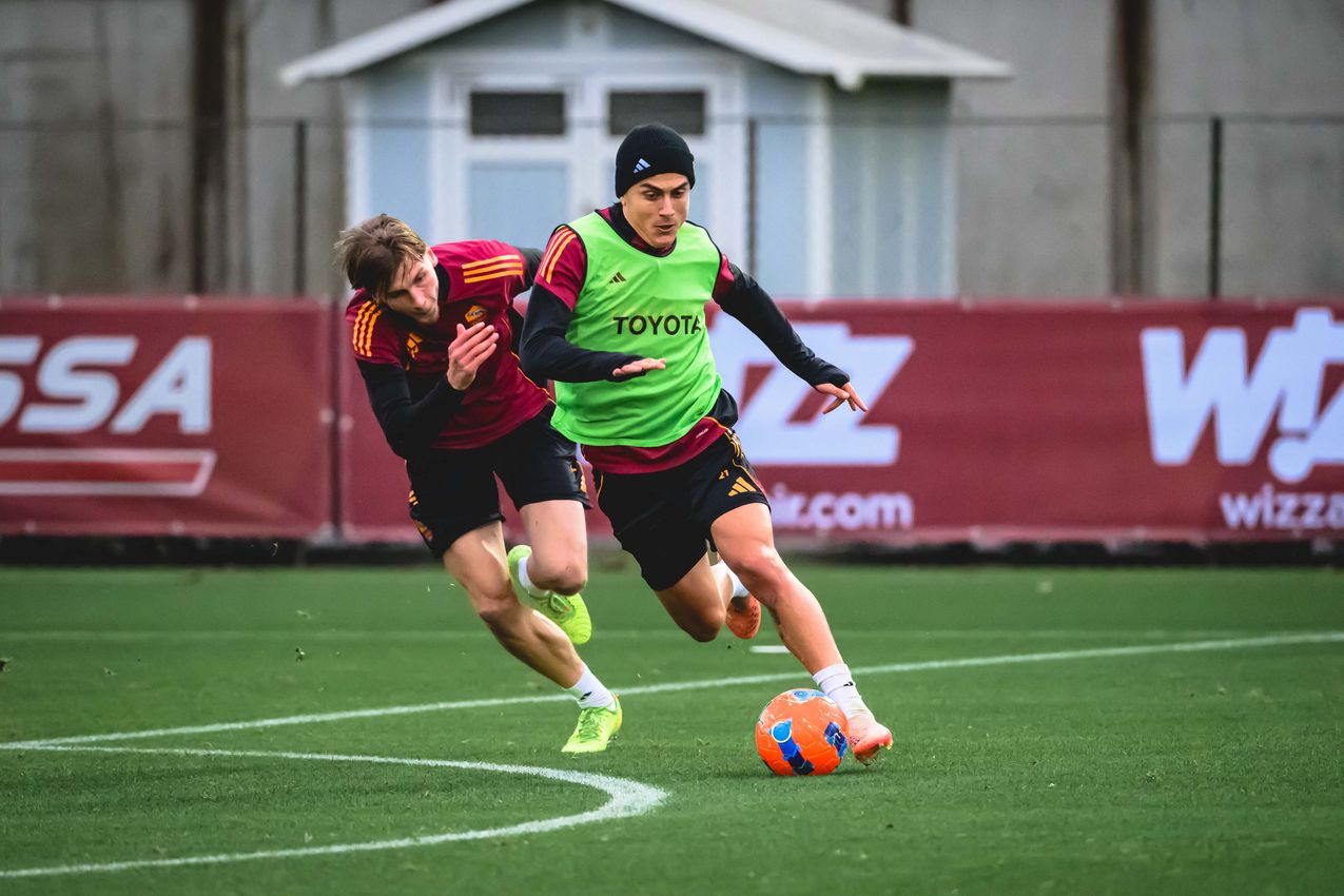 As Roma Gallery Image - Allenamento 23/12