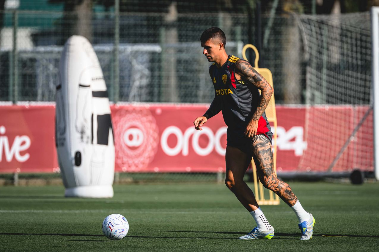 As Roma Gallery Image - Gallery: l'allenamento del venerdì