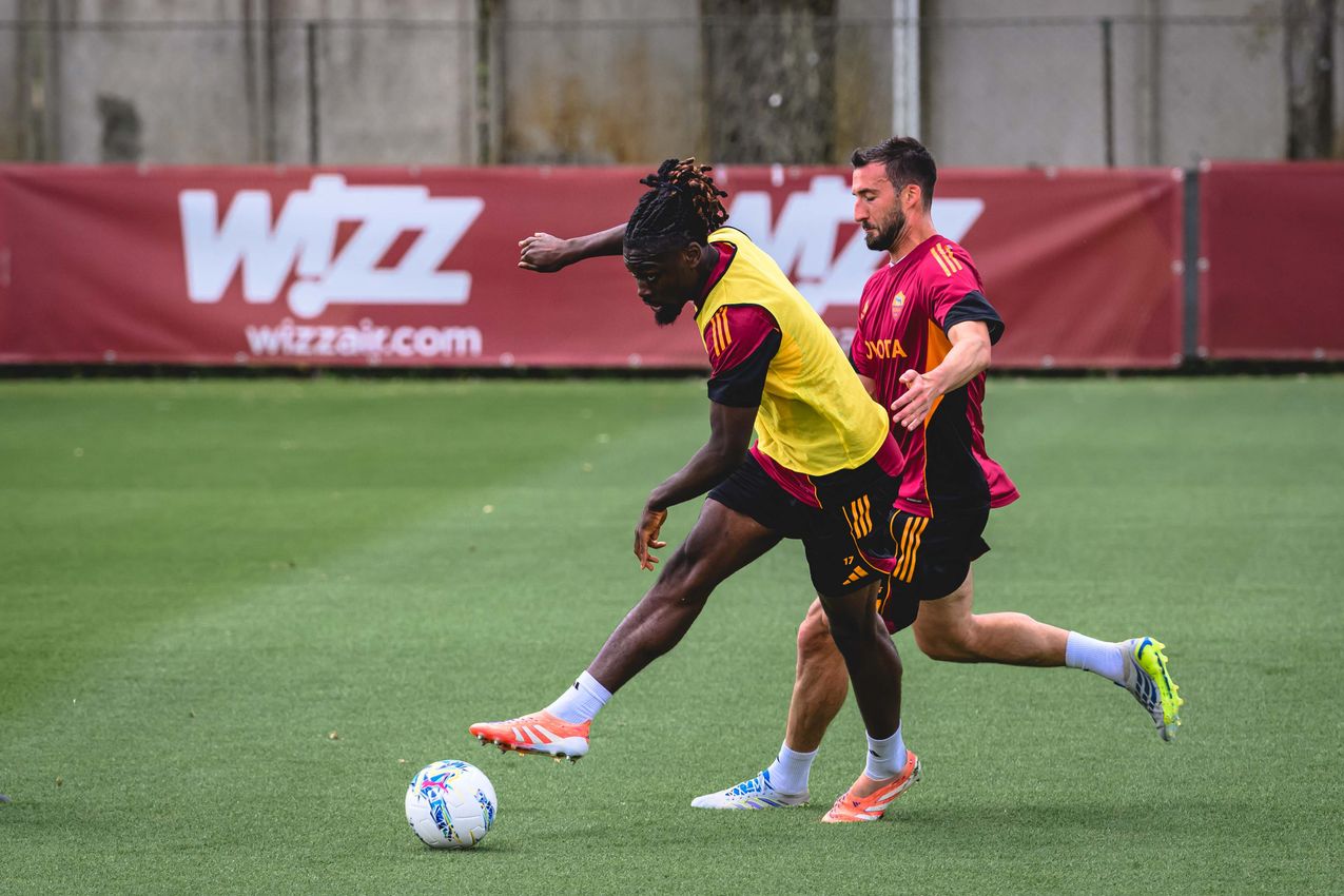 As Roma Gallery Image - Gallery: allenamento venerdì 14