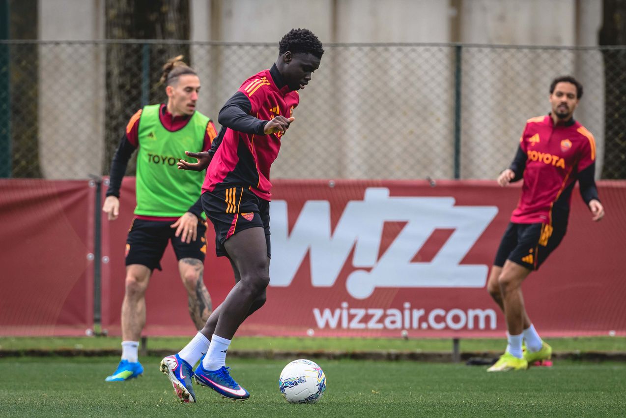 As Roma Gallery Image - L'allenamento di venerdì