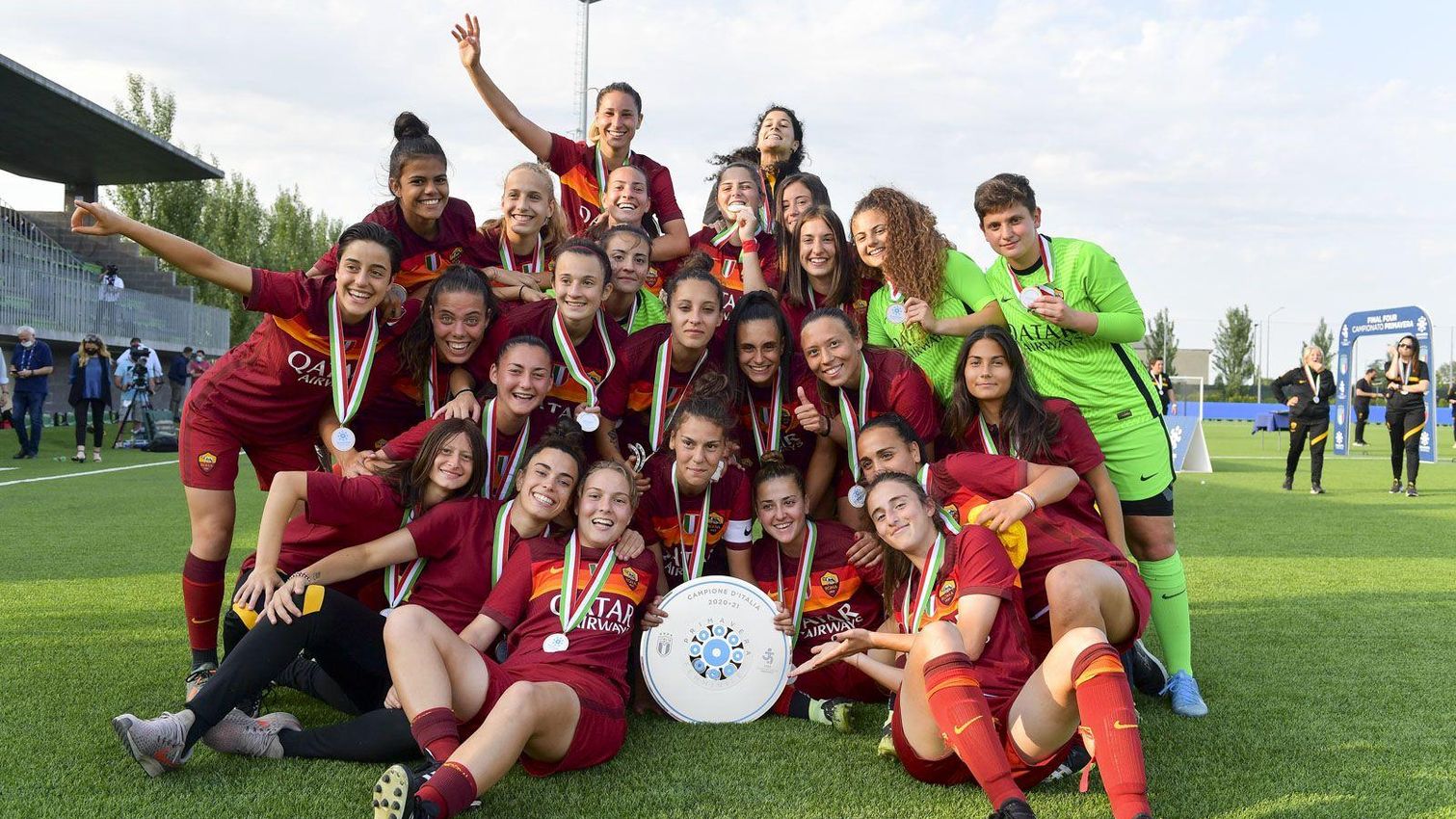 As Roma Gallery Image - Gallery: la festa Scudetto della nostra Primavera!