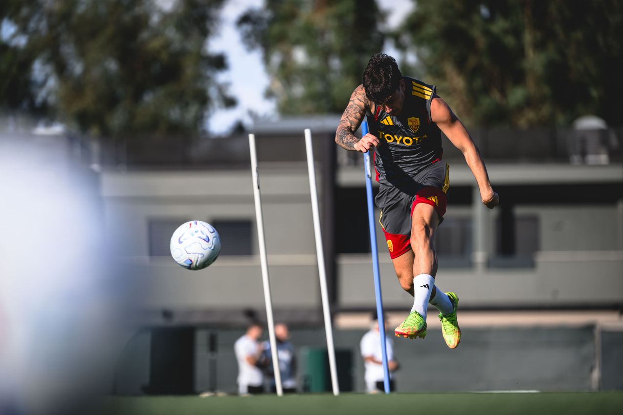 As Roma Gallery Image - Gallery: l'allenamento del venerdì