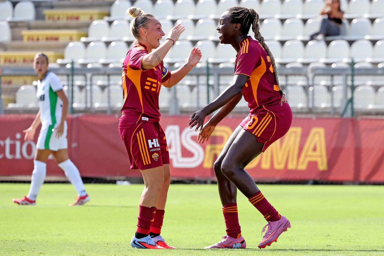 ROME, ITALY - SEPTEMBER 14:  on September 14, 2025 in Rome, Italy. (Photo by AS Roma/AS Roma via Getty Images)