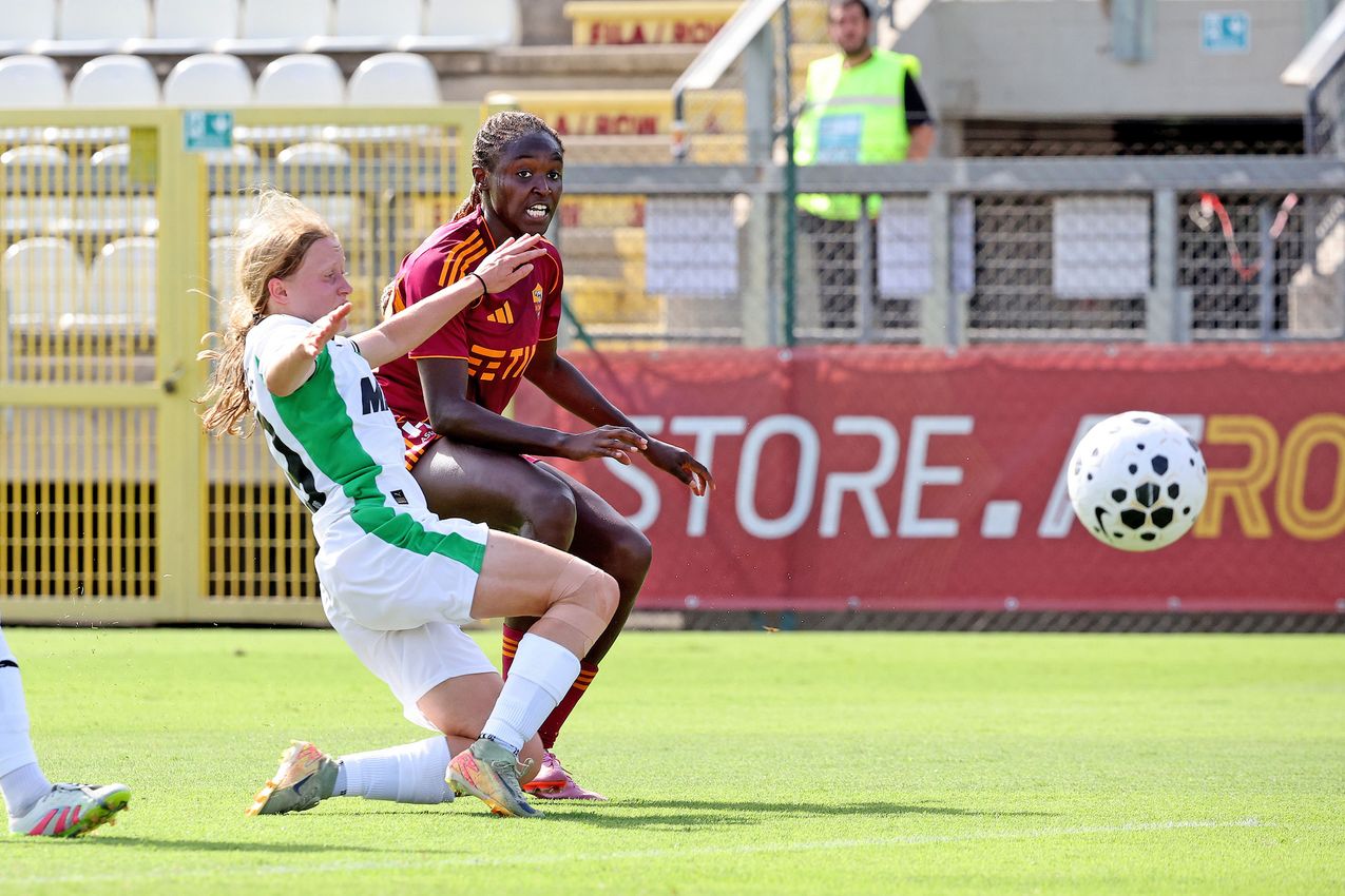 ROME, ITALY - SEPTEMBER 14:  on September 14, 2025 in Rome, Italy. (Photo by AS Roma/AS Roma via Getty Images)