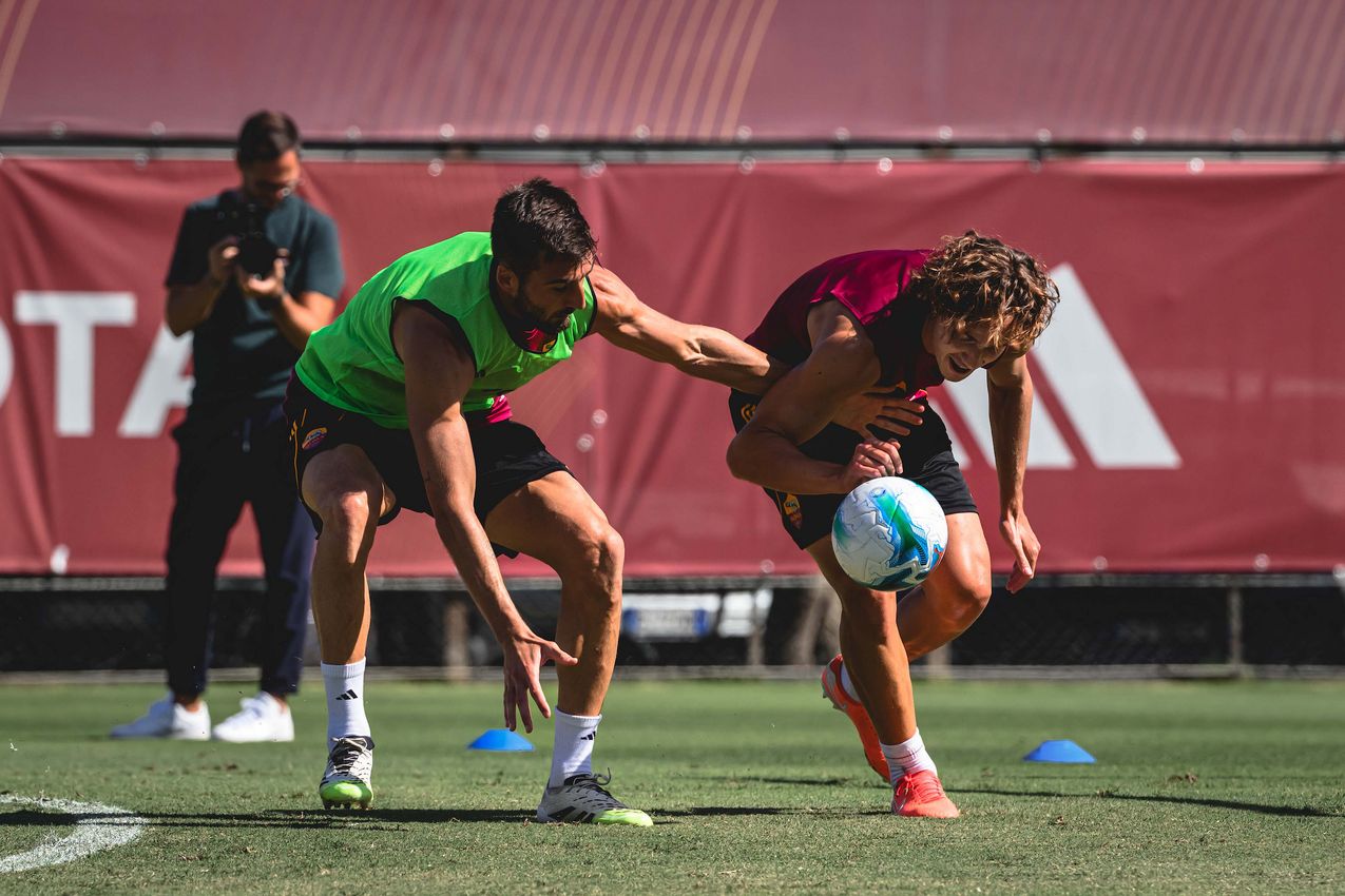 As Roma Gallery Image -  Gallery: the best photos from Wednesday’s training session