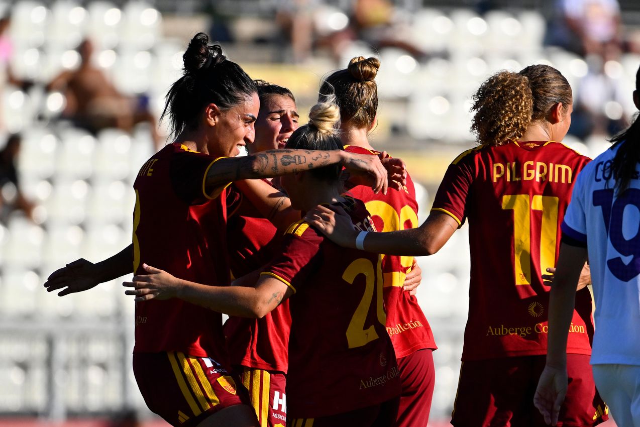 ROME, ITALY - SEPTEMBER 5:  on September 5, 2026 in Rome, Italy. (Photo by AS Roma/AS Roma via Getty Images)