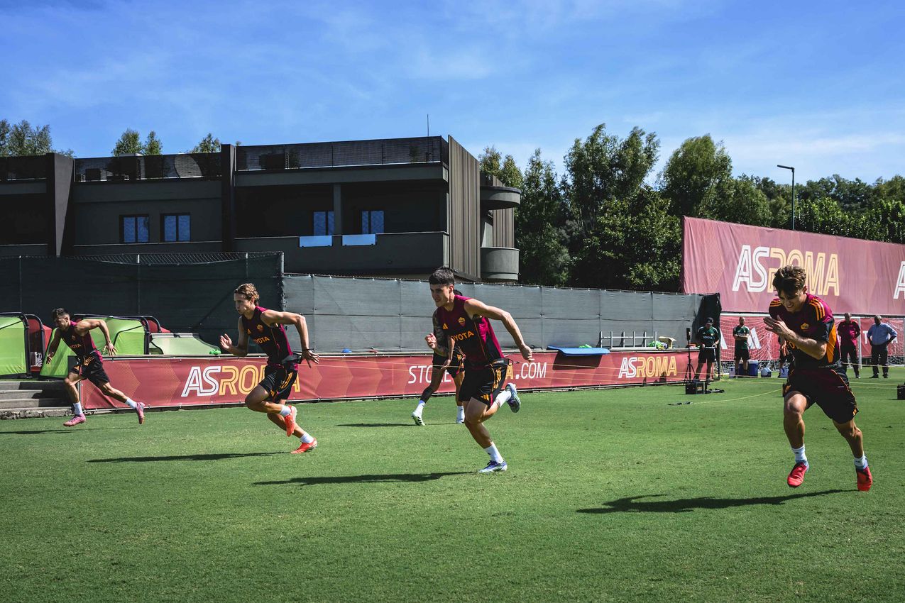 As Roma Gallery Image -  Gallery: the best photos from Wednesday’s training session