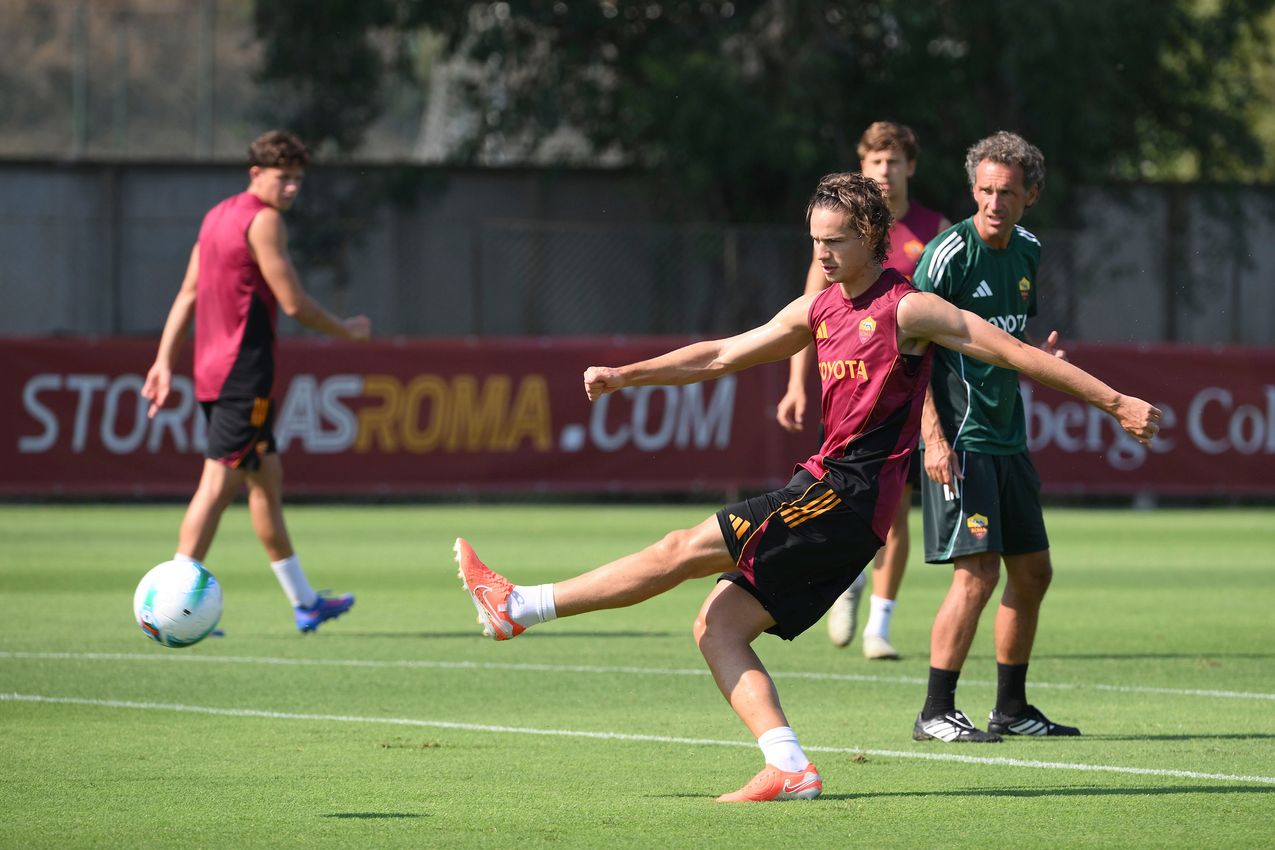As Roma Gallery Image - Allenamento 13 agosto