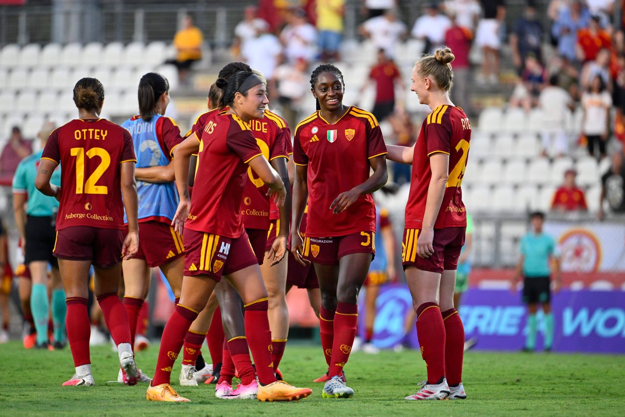 ROME, ITALY - SEPTEMBER 5:  on September 5, 2026 in Rome, Italy. (Photo by AS Roma/AS Roma via Getty Images)