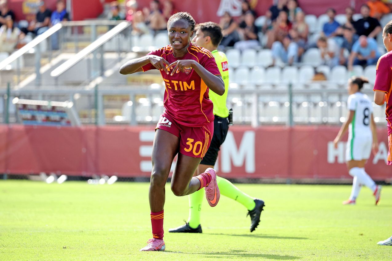 ROME, ITALY - SEPTEMBER 14:  on September 14, 2025 in Rome, Italy. (Photo by AS Roma/AS Roma via Getty Images)