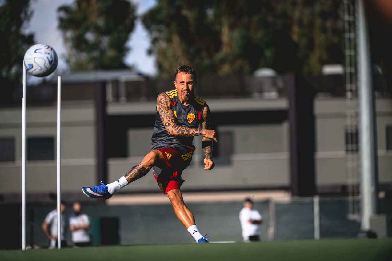 As Roma Gallery Image - Gallery: l'allenamento del venerdì