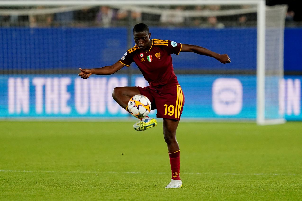 LEUVEN, BELGIUM - SEPTEMBER 23:  during the UEFA Women's Champions League 2026/27 League Phase MD1 match between OH Leuven and AS Roma at Stadium Den Dreef on September 23, 2026 in Leuven, Belgium. (Photo by AS Roma/AS Roma via Getty Images)