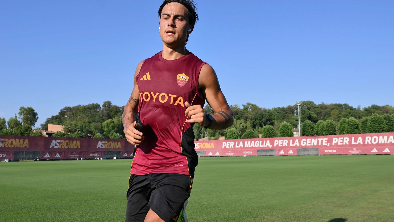 As Roma Gallery Image - L'allenamento di mercoledì 16