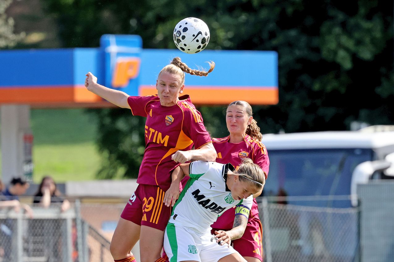 ROME, ITALY - SEPTEMBER 14:  on September 14, 2025 in Rome, Italy. (Photo by AS Roma/AS Roma via Getty Images)