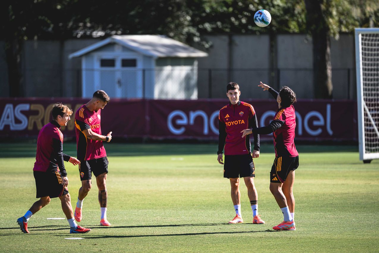 As Roma Gallery Image - Gallery: l'allenamento dell'8 ottobre