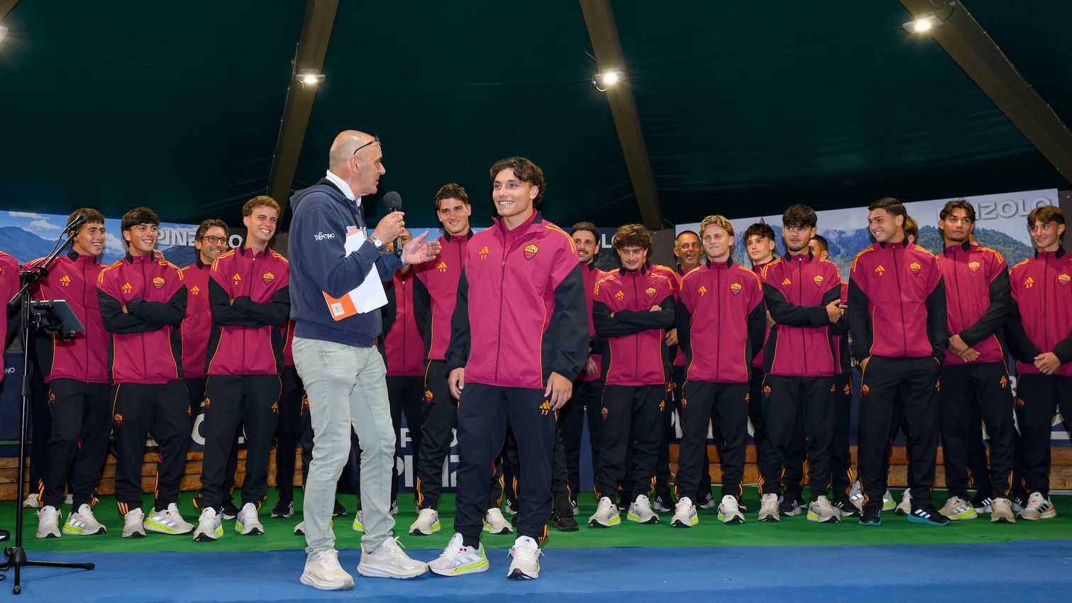 As Roma Gallery Image - Presentazione Primavera a Pinzolo