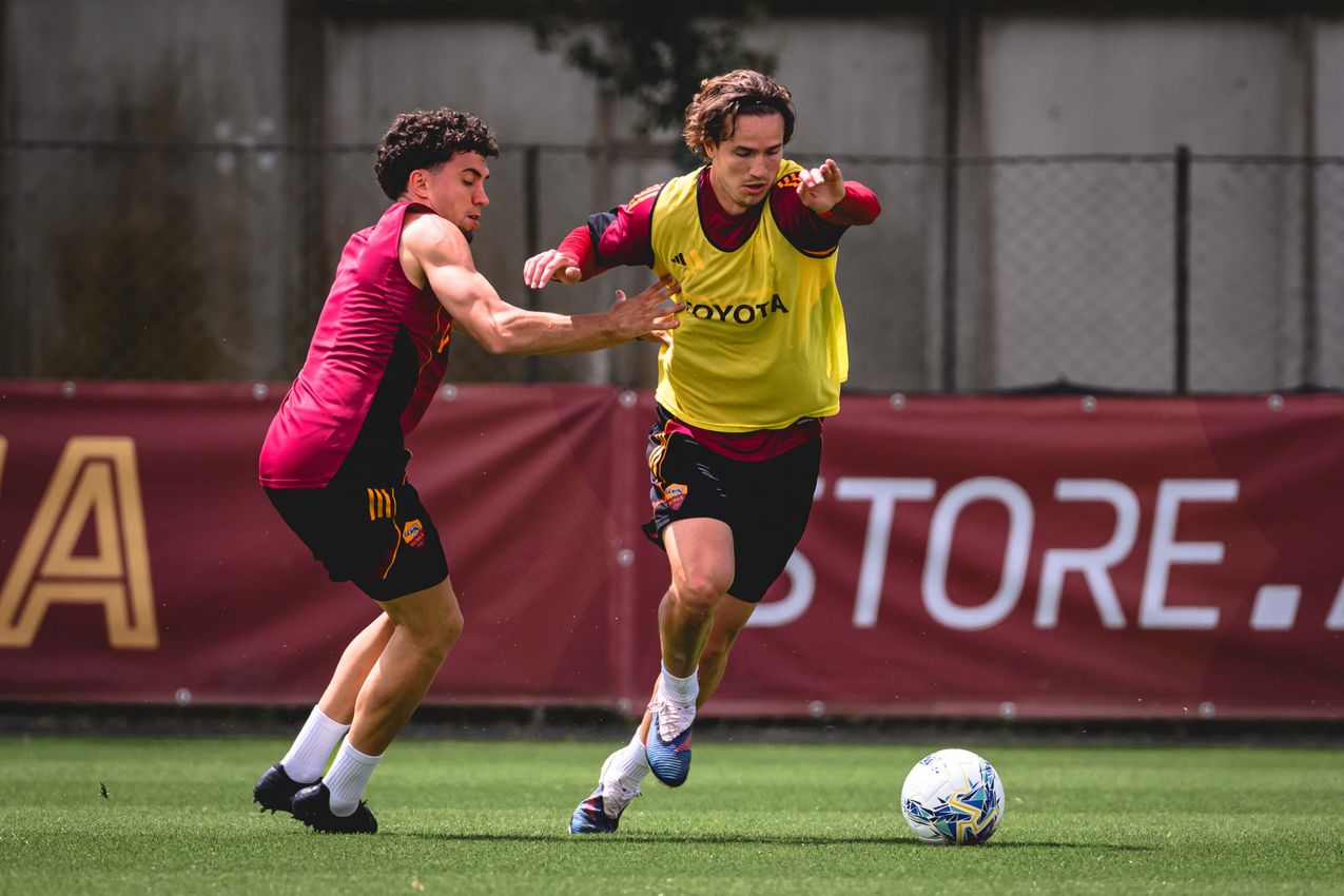 As Roma Gallery Image - Gallery: allenamento venerdì 14