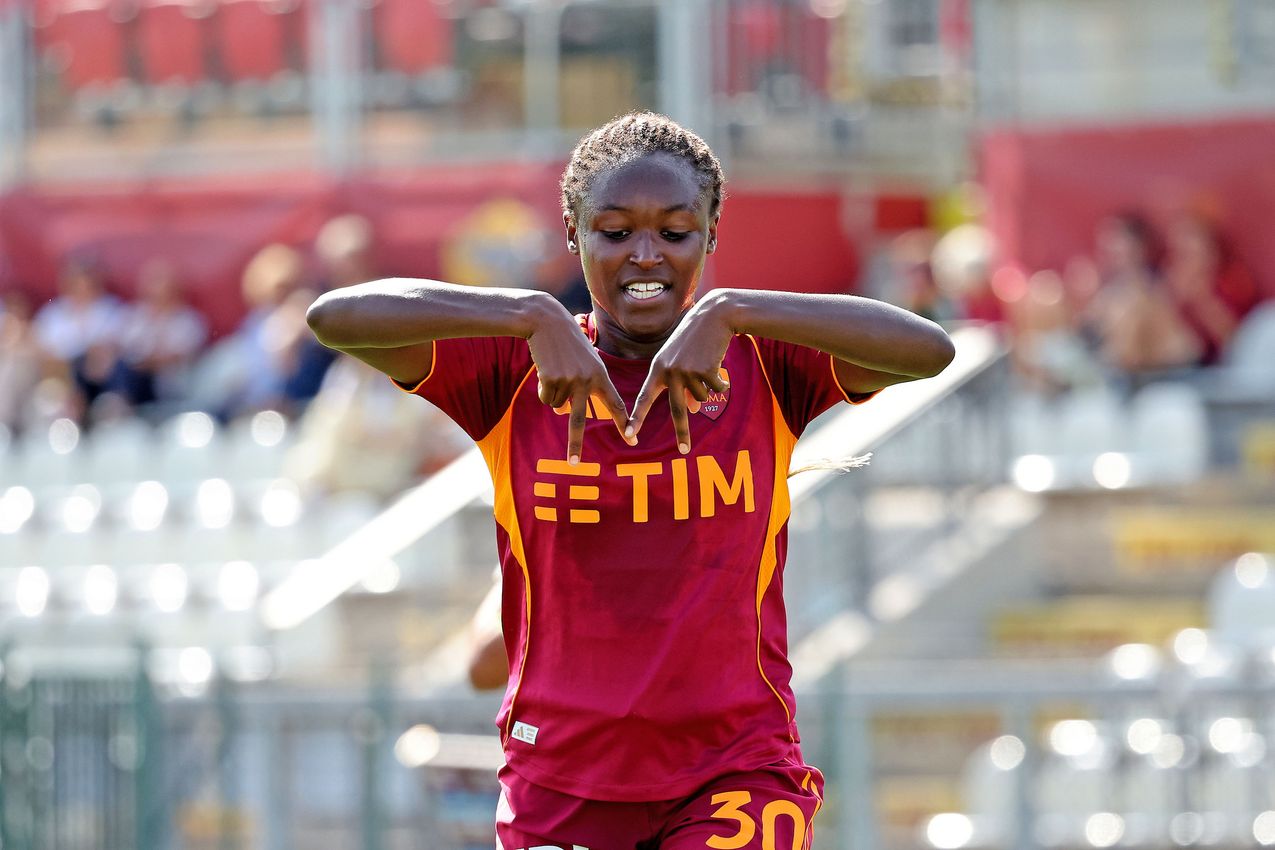 ROME, ITALY - SEPTEMBER 14:  on September 14, 2025 in Rome, Italy. (Photo by AS Roma/AS Roma via Getty Images)