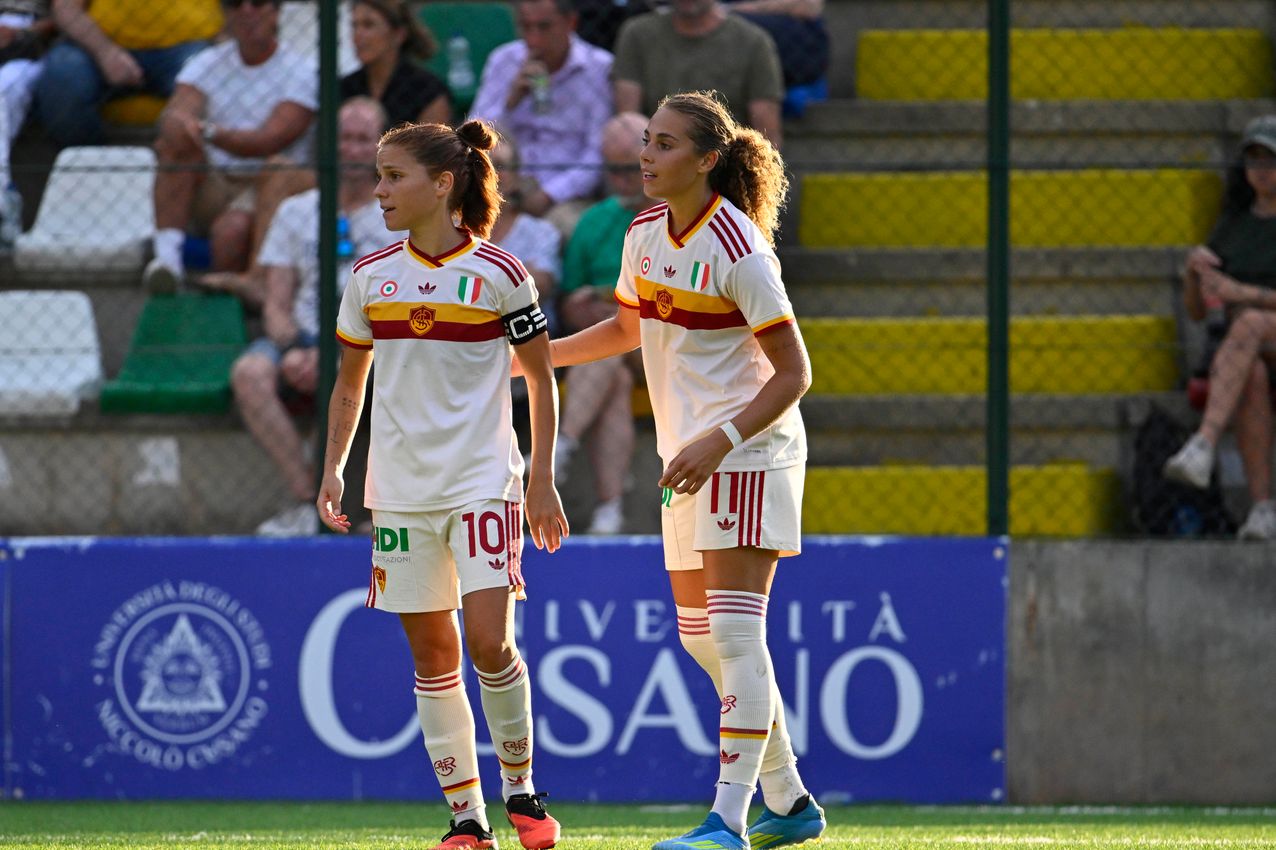 NARNI, ITALY - AUGUST 22:  on August 22, 2026 in Narni, Italy. (Photo by AS Roma/AS Roma via Getty Images)