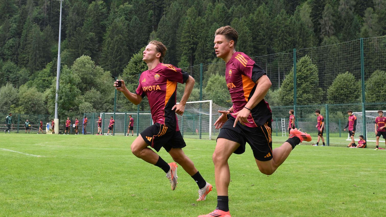 As Roma Gallery Image - Allenamento Primavera Pinzolo