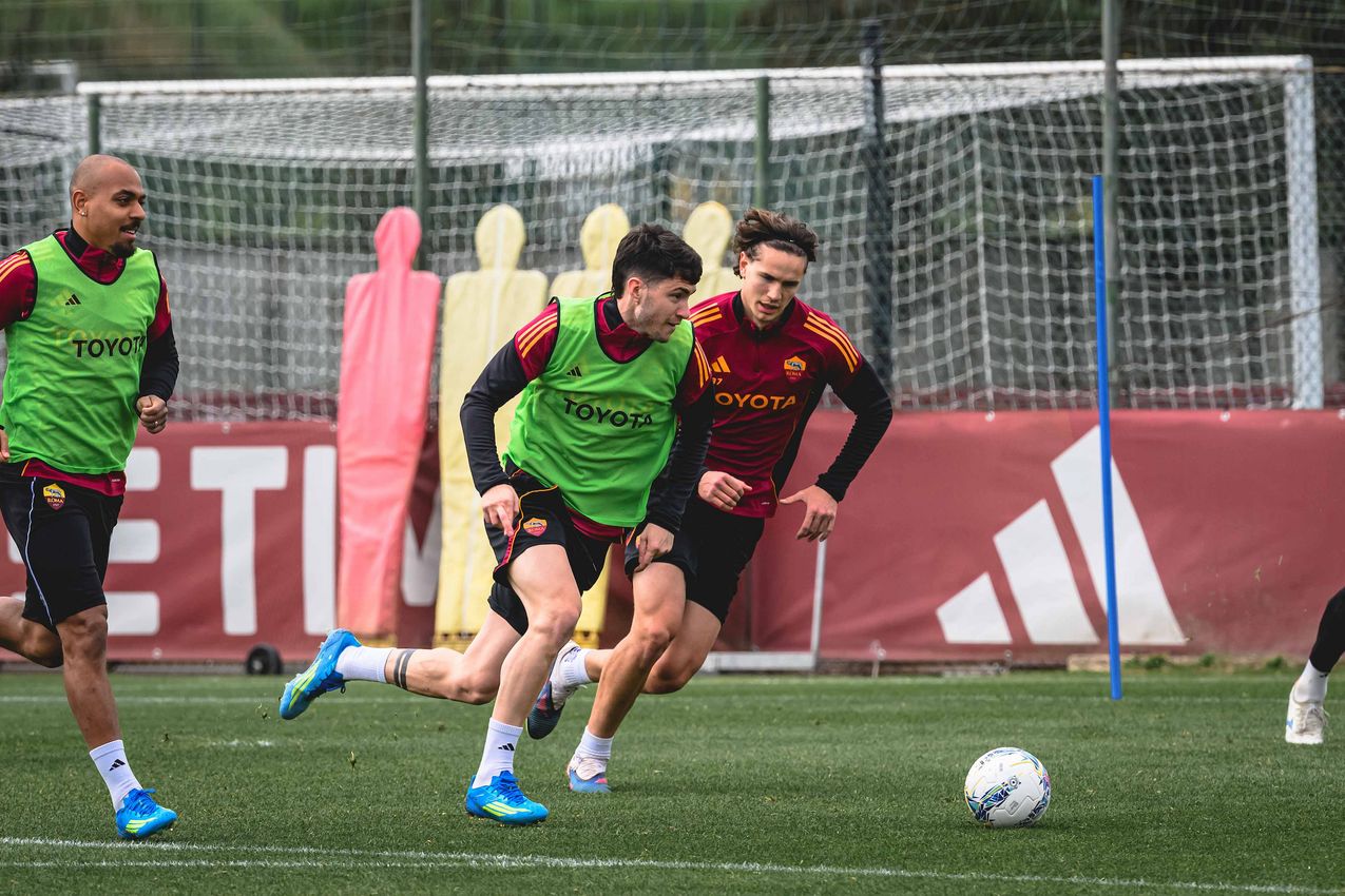As Roma Gallery Image - L'allenamento di venerdì
