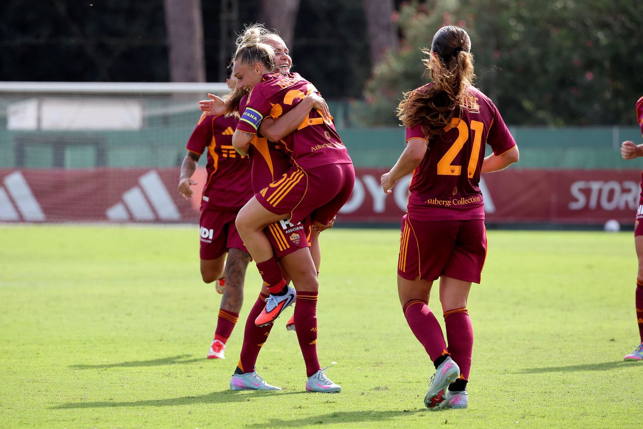 ROME, ITALY - SEPTEMBER 14:  on September 14, 2025 in Rome, Italy. (Photo by AS Roma/AS Roma via Getty Images)
