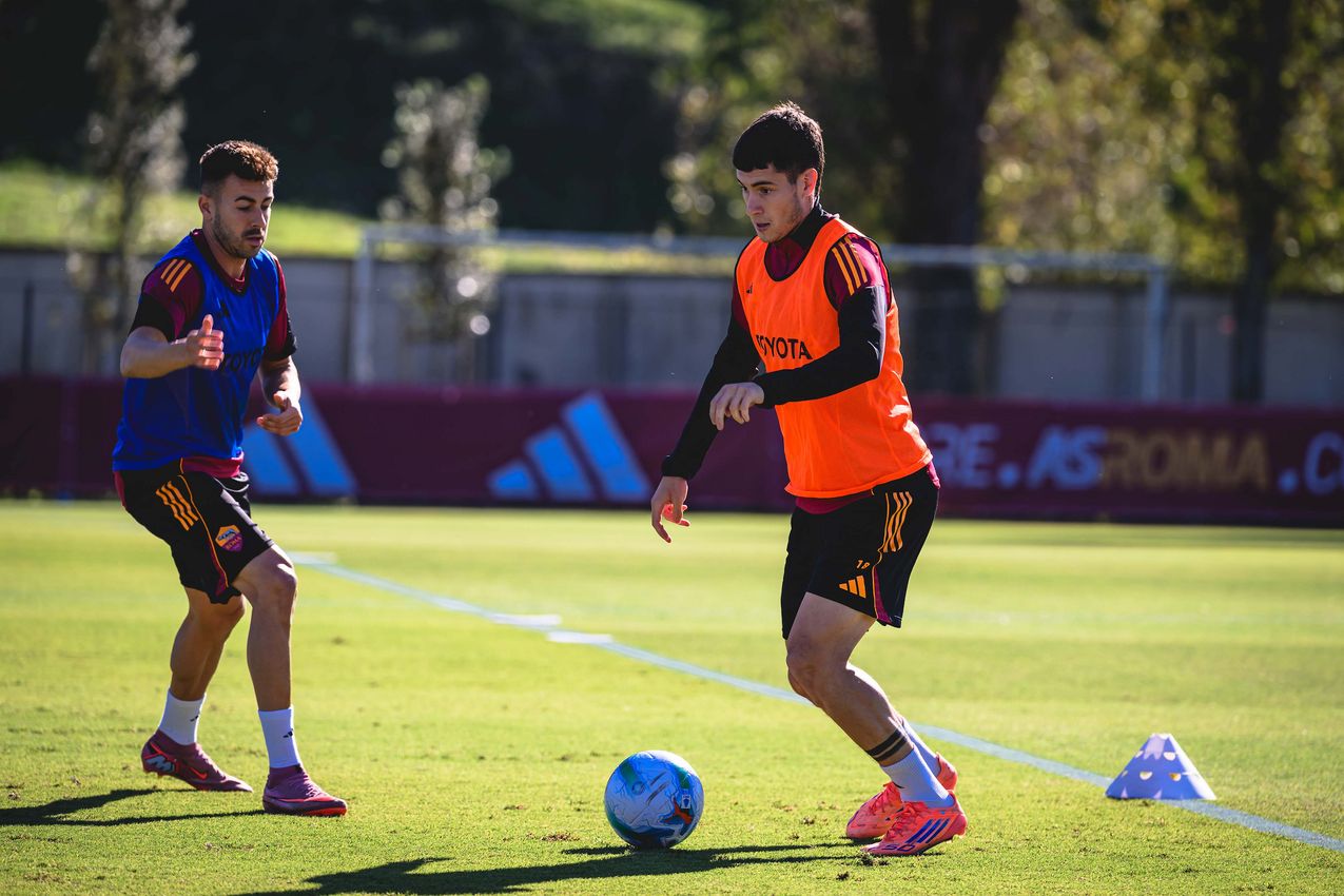 As Roma Gallery Image - Gallery: l'allenamento dell'8 ottobre