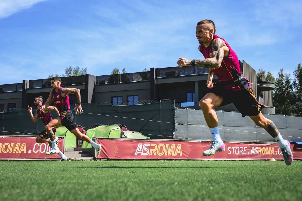 As Roma Gallery Image -  Gallery: the best photos from Wednesday’s training session
