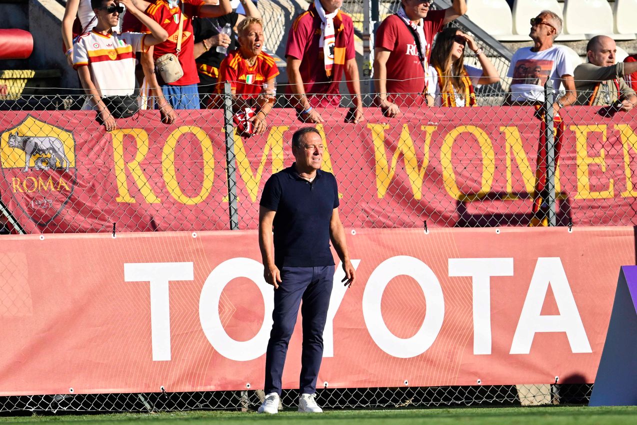 ROME, ITALY - SEPTEMBER 5:  on September 5, 2026 in Rome, Italy. (Photo by AS Roma/AS Roma via Getty Images)