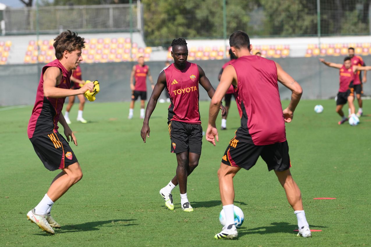 As Roma Gallery Image - Allenamento 13 agosto