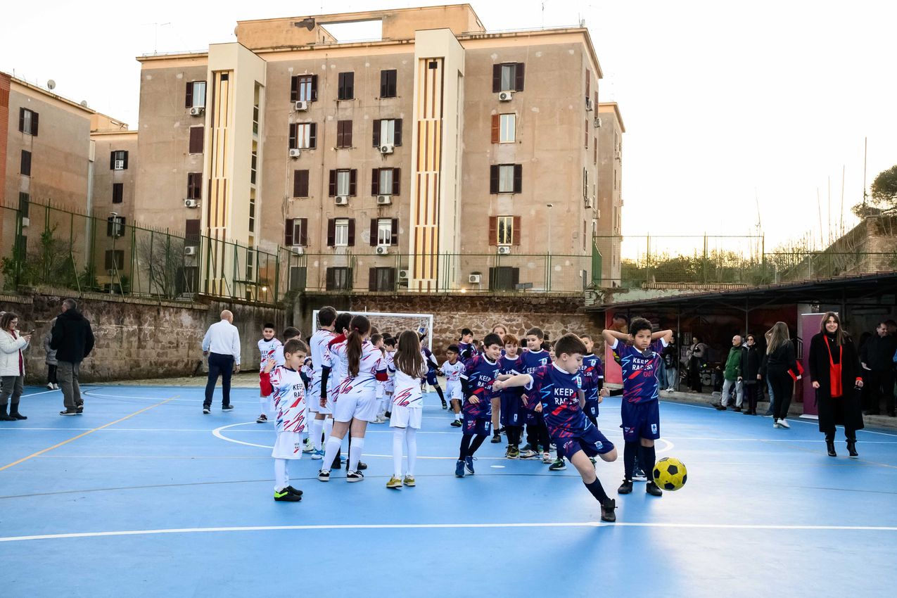 As Roma Gallery Image - Un gol per l'integrazione