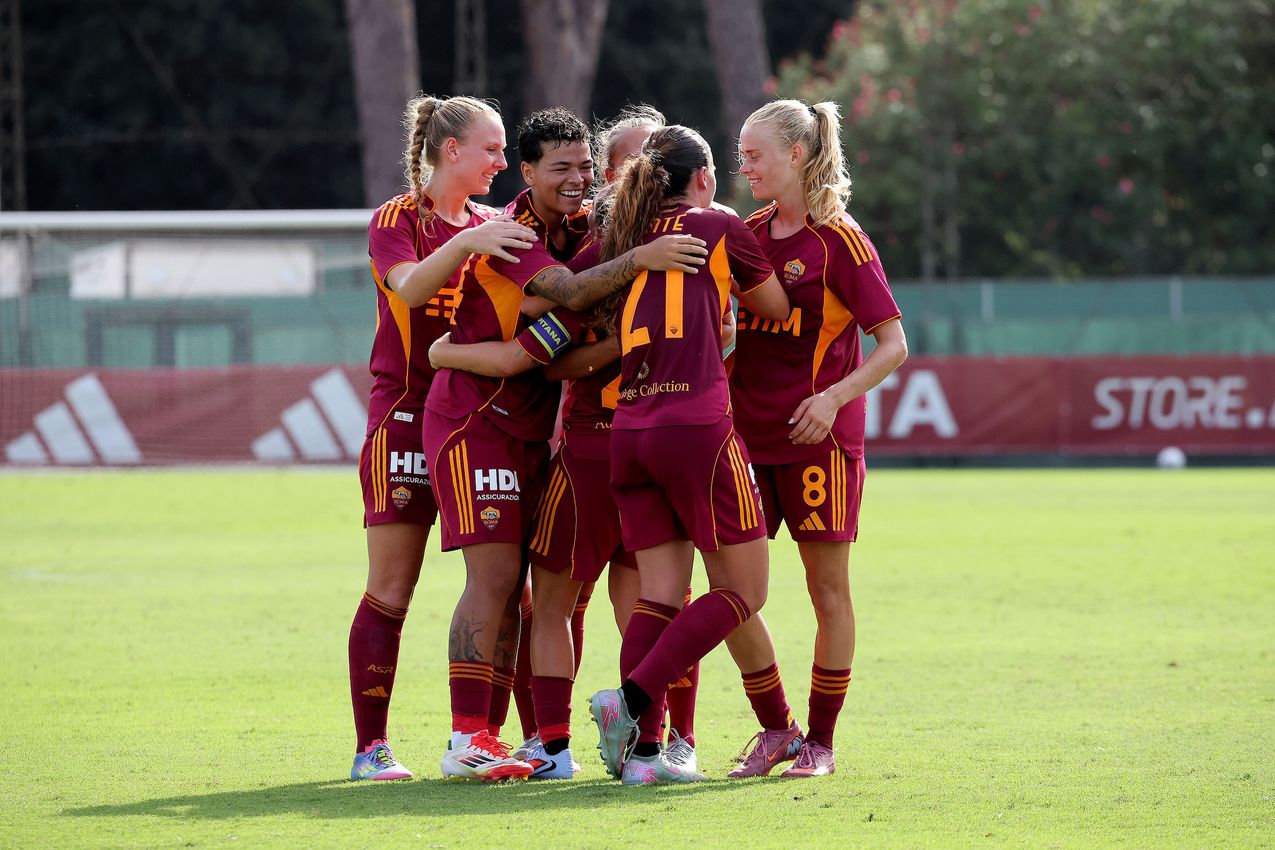 ROME, ITALY - SEPTEMBER 14:  on September 14, 2025 in Rome, Italy. (Photo by AS Roma/AS Roma via Getty Images)