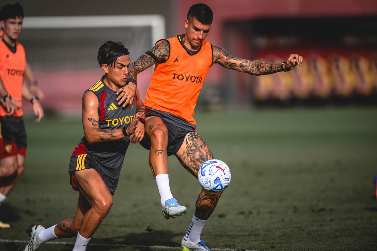 As Roma Gallery Image - Gallery: l'allenamento di martedì