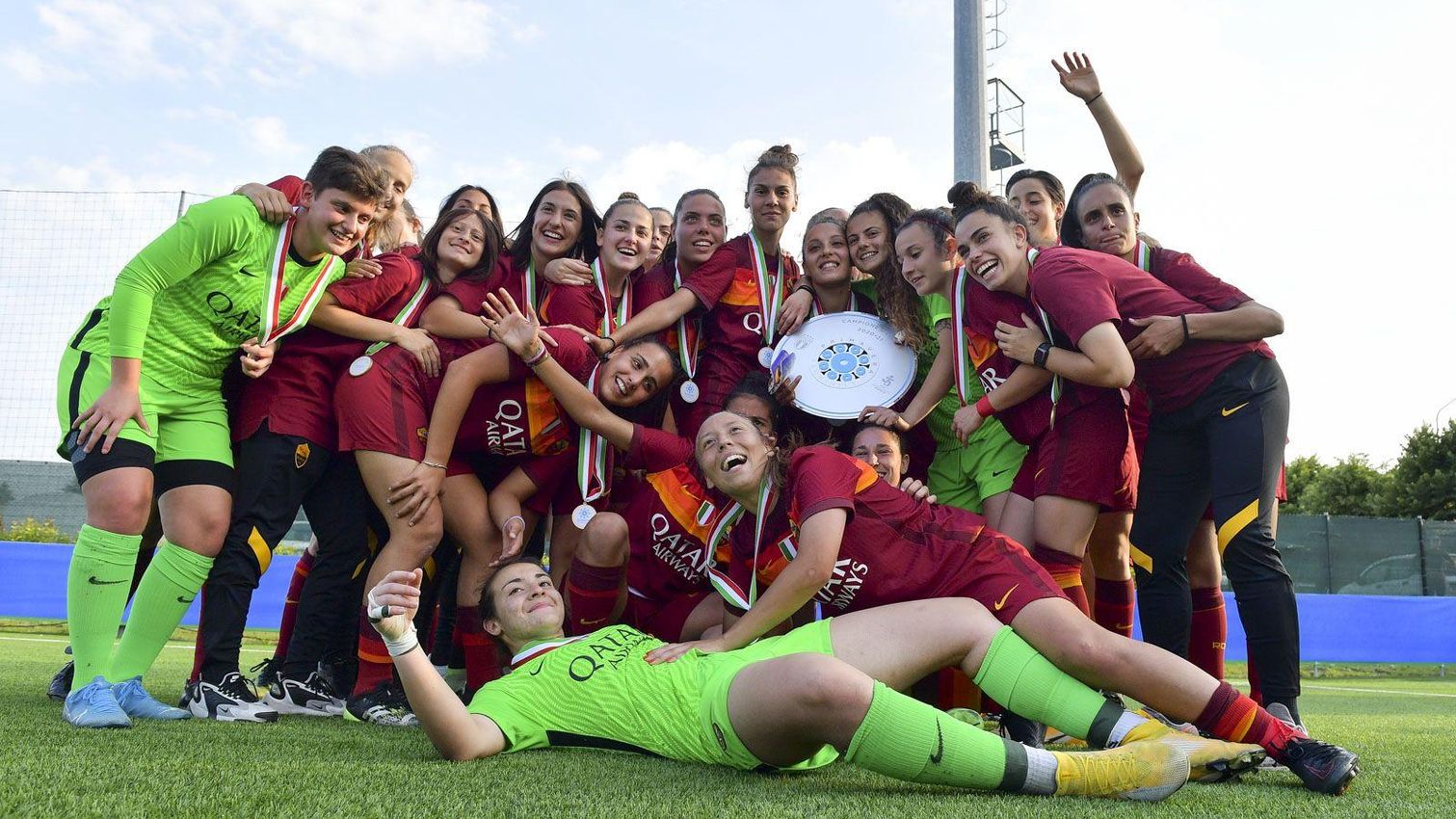 As Roma Gallery Image - Gallery: la festa Scudetto della nostra Primavera!