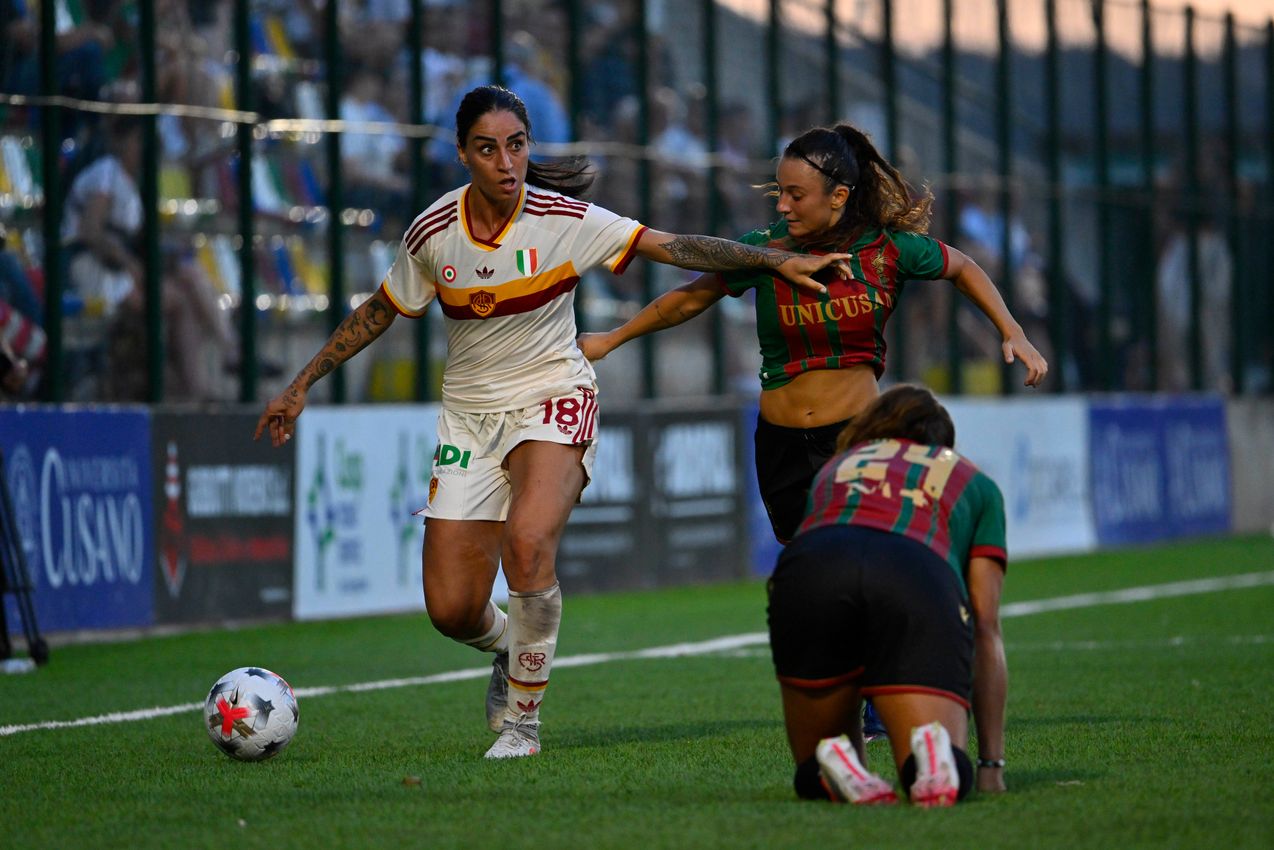 NARNI, ITALY - AUGUST 22:  on August 22, 2026 in Narni, Italy. (Photo by AS Roma/AS Roma via Getty Images)