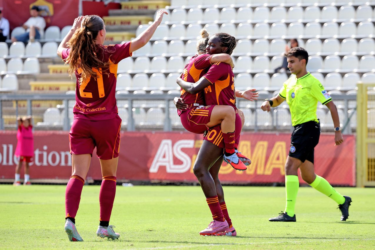ROME, ITALY - SEPTEMBER 14:  on September 14, 2025 in Rome, Italy. (Photo by AS Roma/AS Roma via Getty Images)