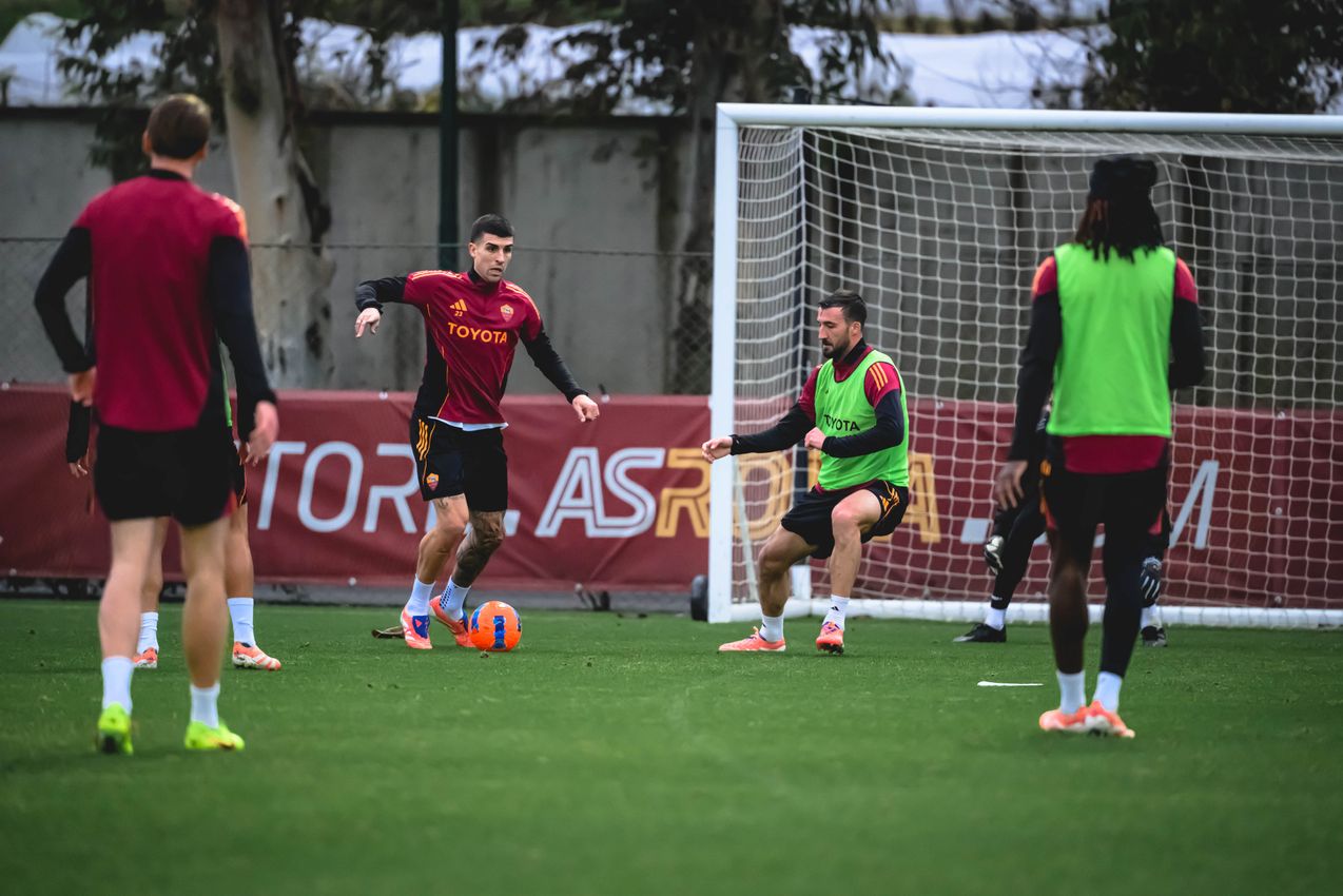 As Roma Gallery Image - Allenamento 23/12