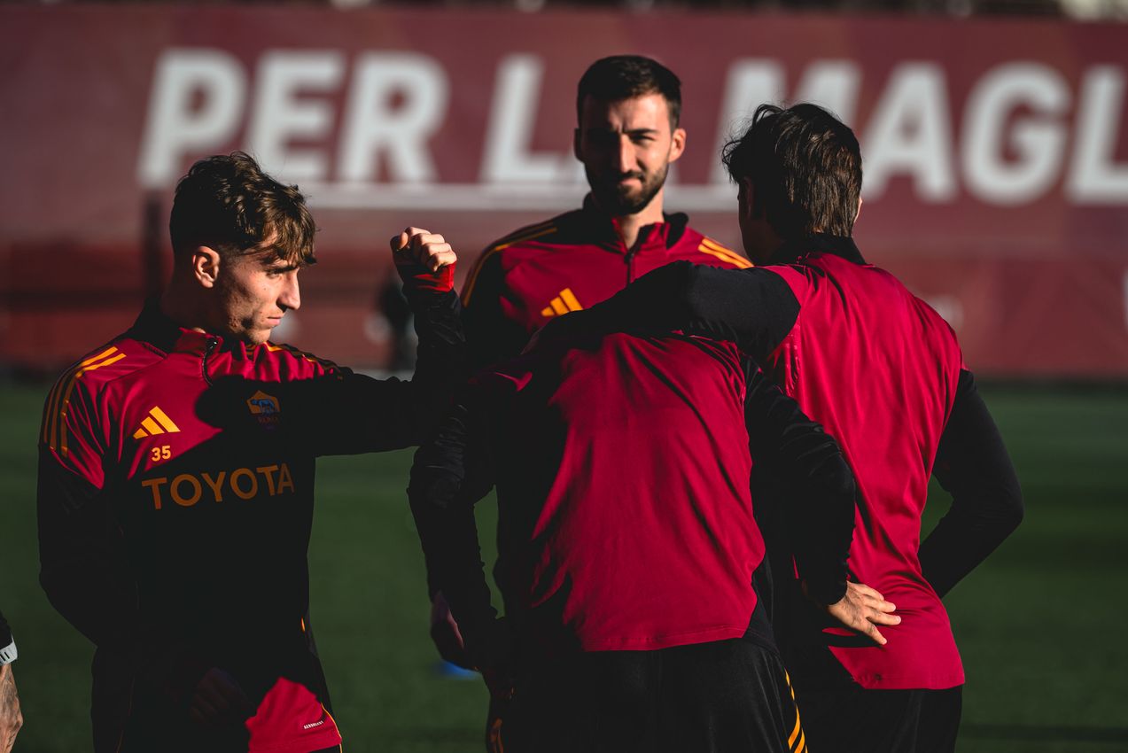 As Roma Gallery Image - Allenamento 27/12